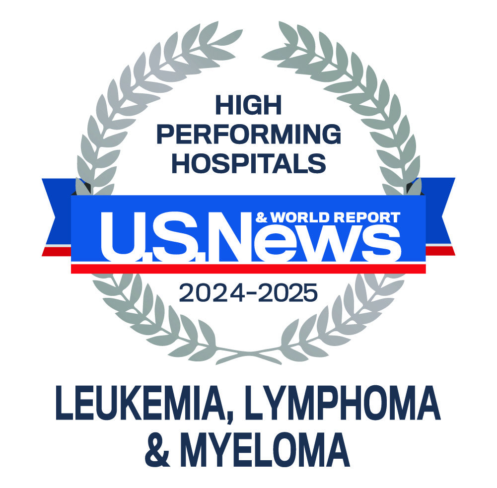 Leukemia-Lymphoma-Myeloma - 2024-2025 Best Performing Hospitals - U.S. News Emblem